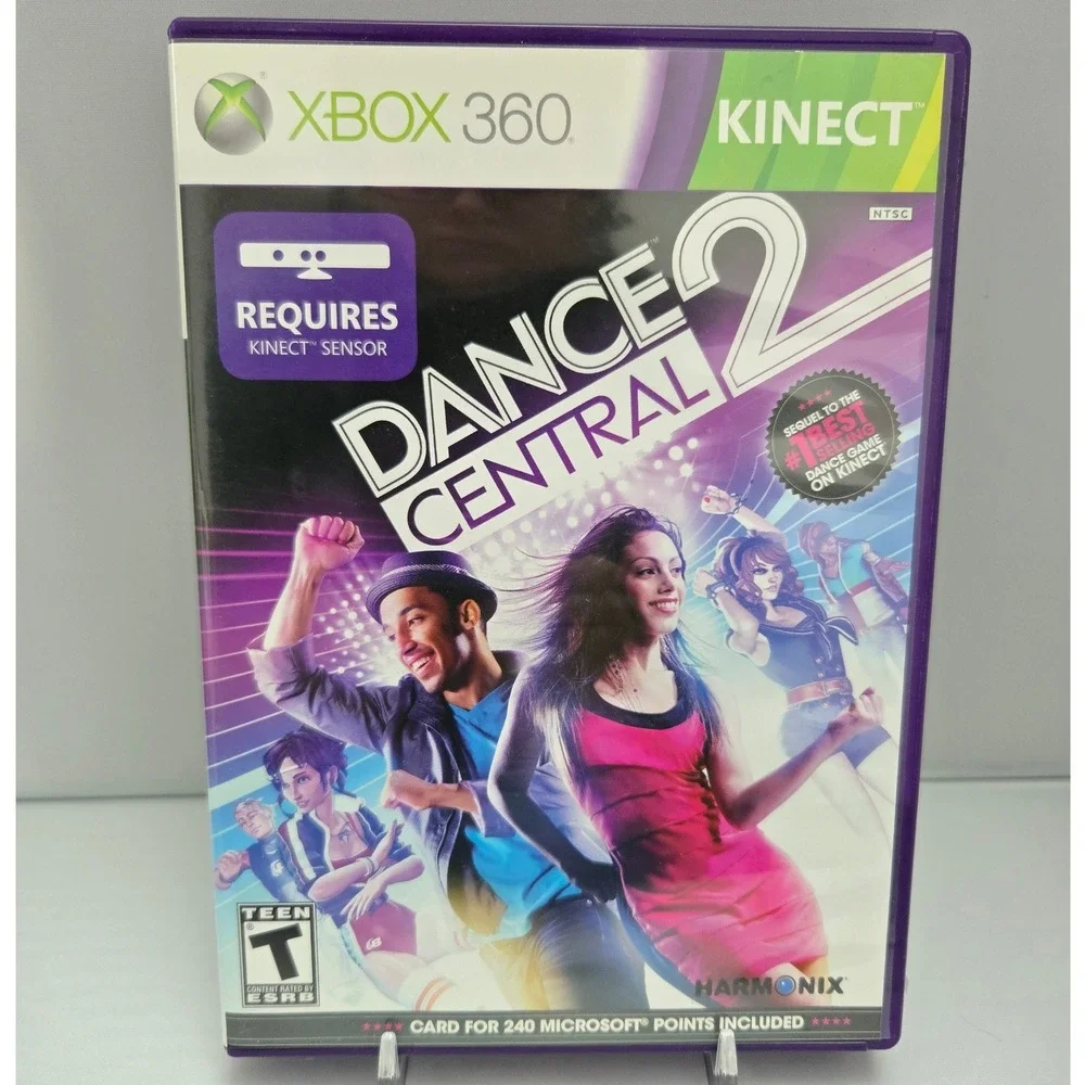 Dance Central 1, 2, & 3 Bundle Xbox‎ 360 Kinect - Complete CIB 3 Games Tested